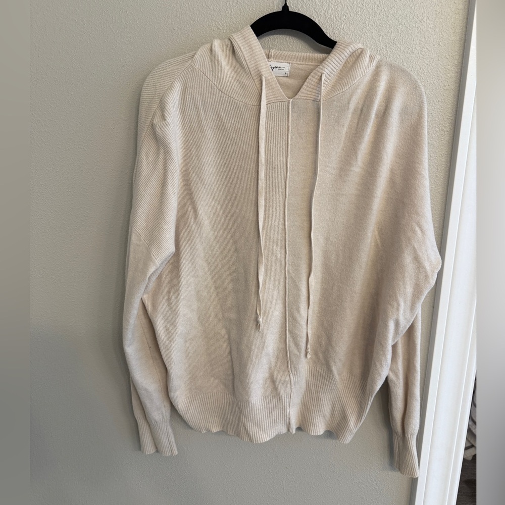 Carly Jean Los Angeles Cream Hoodie